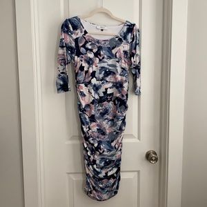 Angel Floral Maternity Dress